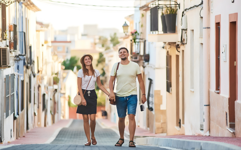 Walk Away From Tourist Streets