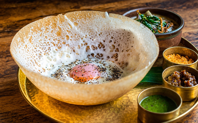 Hoppers (Bowl‑Shaped Breakfast Treat)